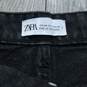 ZARA Black Slim Denim Jeans